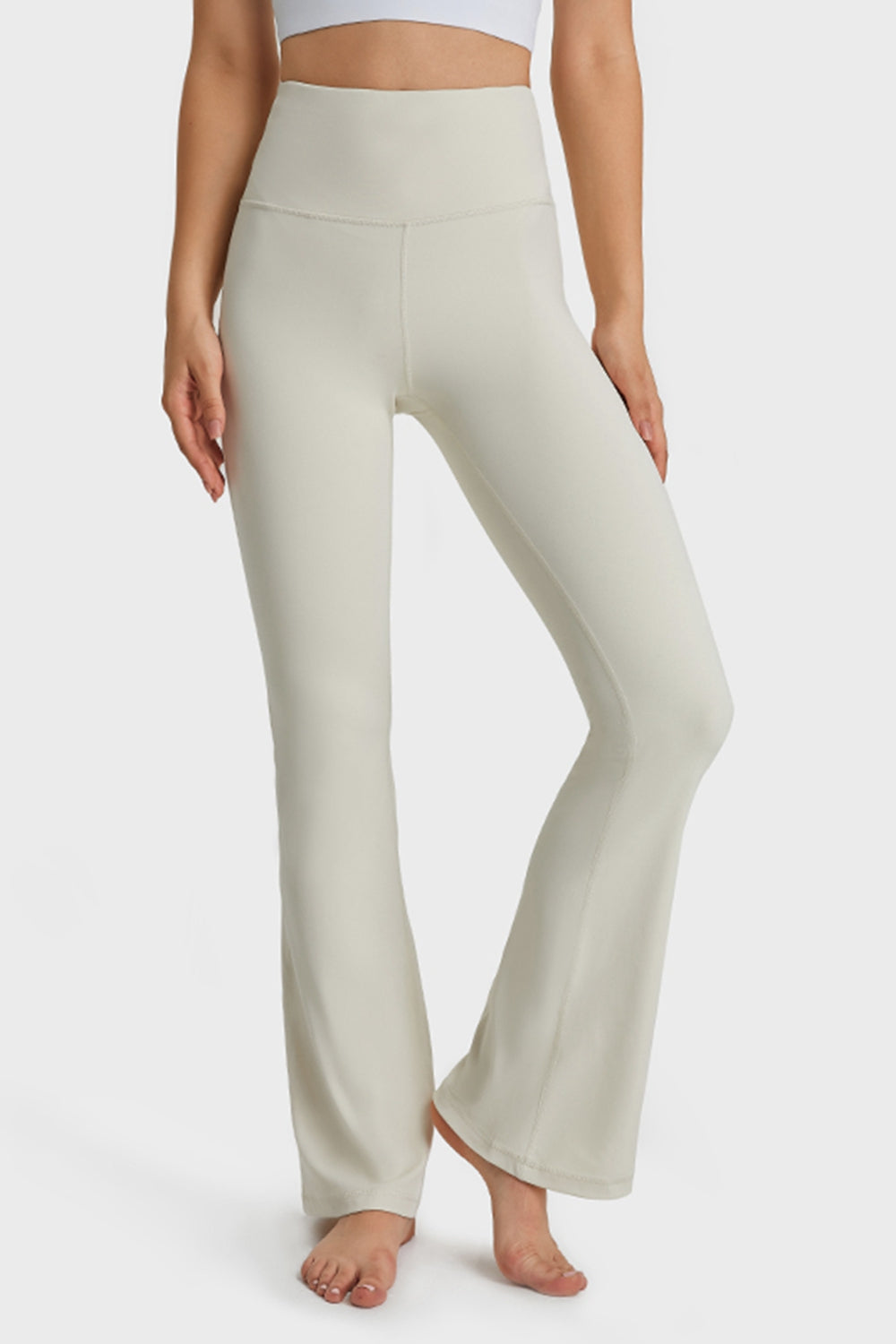 TrueFeat Perfect Flare Active Leggings Non See Through