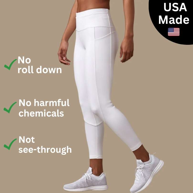 TrueFeat Performance Leggings With Pockets - PFAS BPA Free