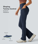 FlexFit High Waisted Tummy Control Leggings - Shaping