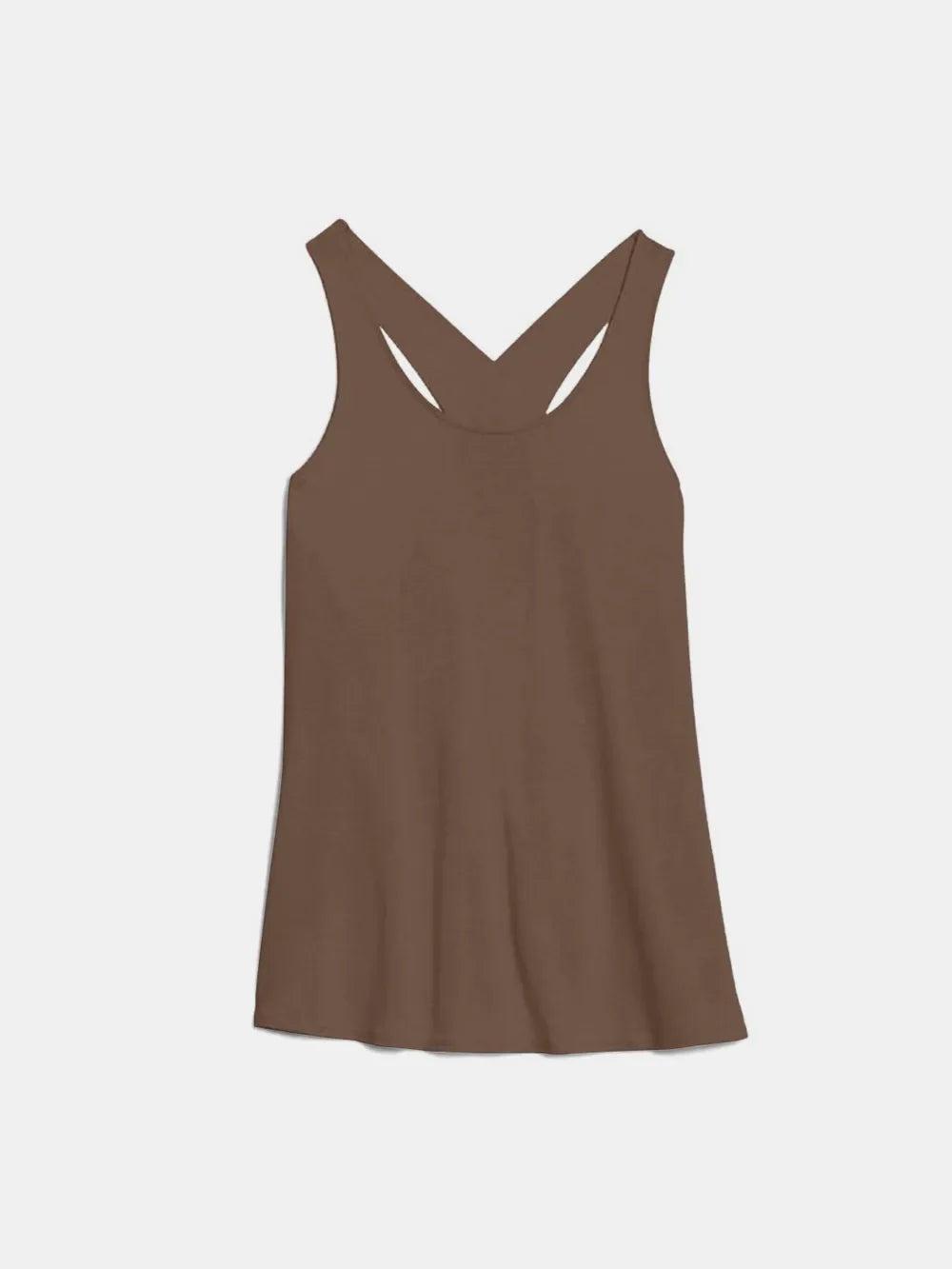 YWPR Crisscross Scoop Neck Active Tank - Stretchy Comfort