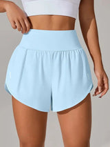 NexFit Pocketed High Waist Active Shorts - All Day Comfort
