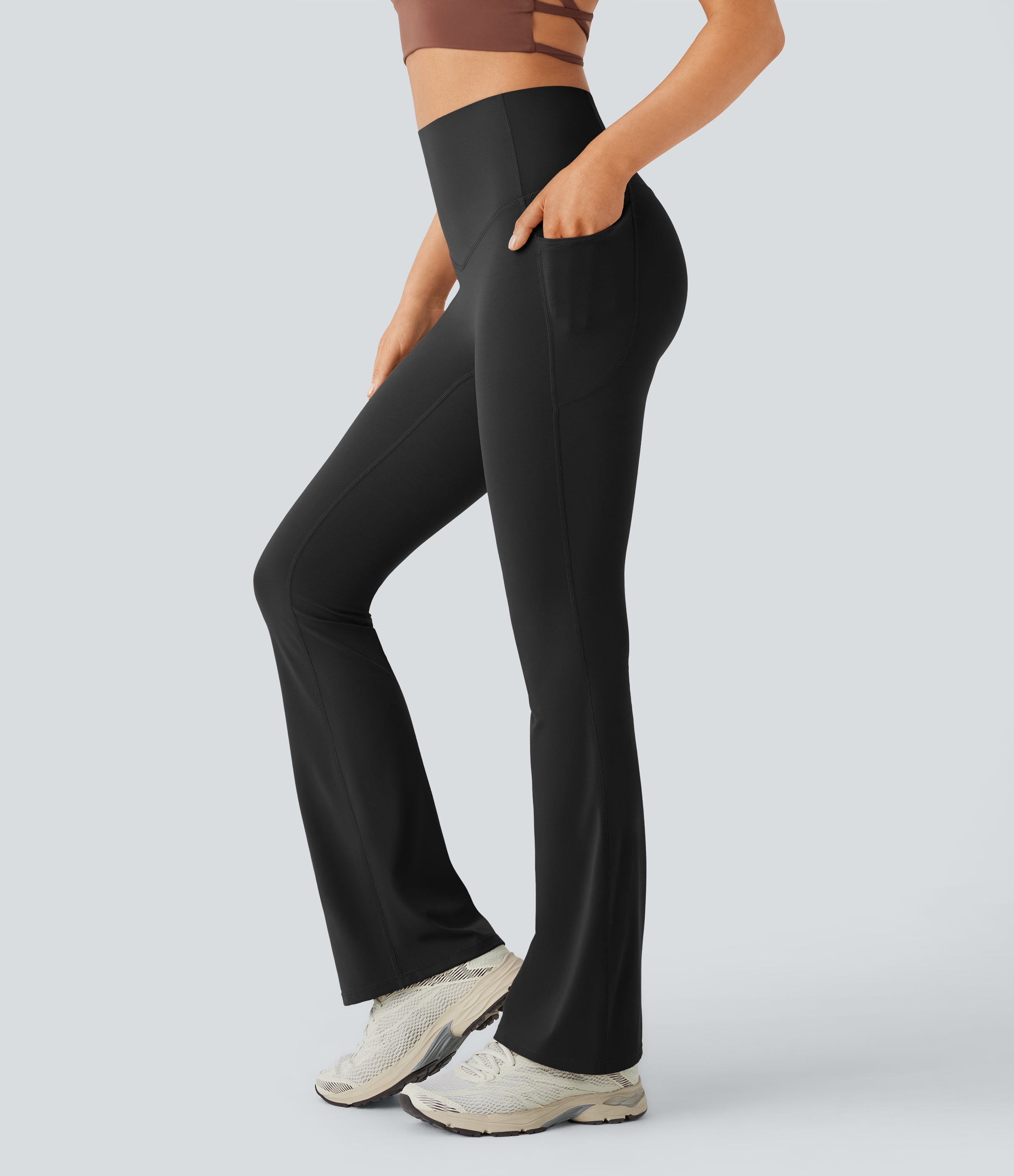FlexFit High Waisted Tummy Control Leggings - Shaping