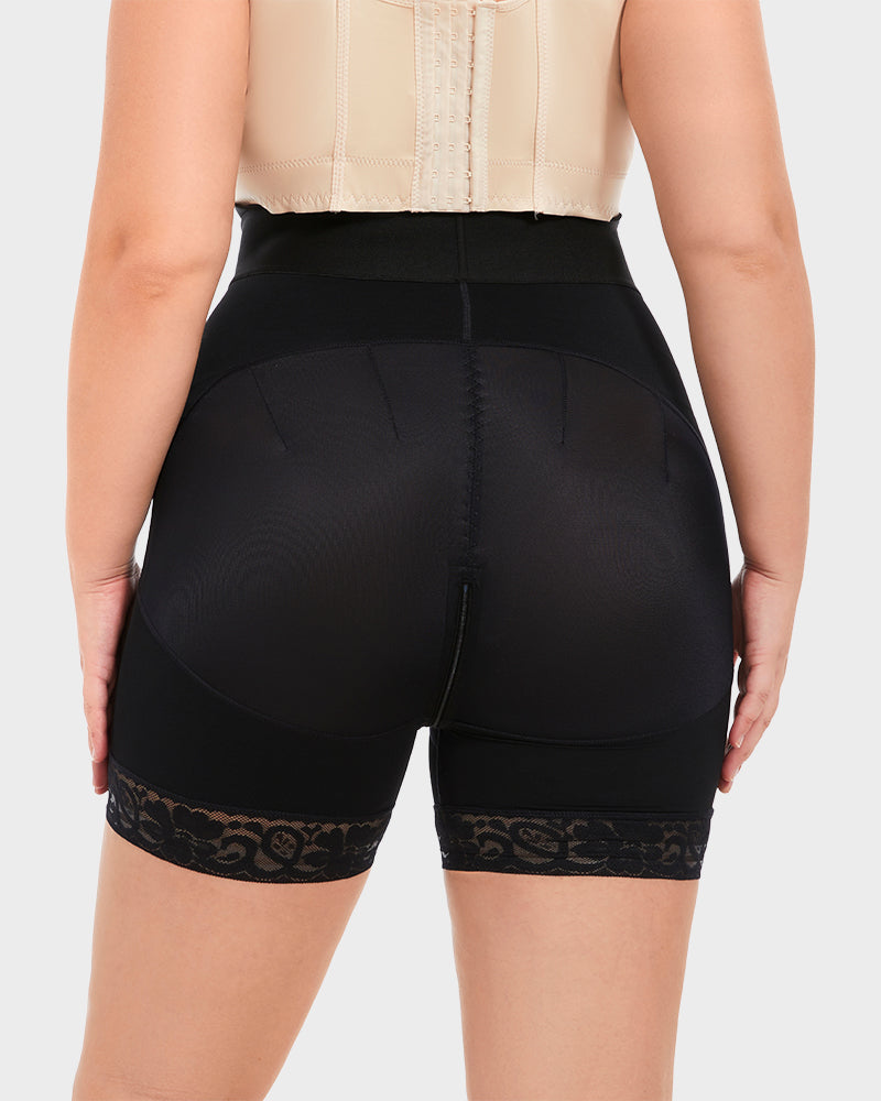 Boned Sculpt Ultra High Waist Shorts - Tummy Control