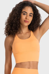 NovaFlex Crisscross Back Sports Bra - Removable Padding