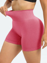 YWXY High Waist Active Shorts - Highly Stretchy Comfort