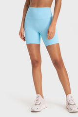 FlexLab High Waist Performance Biker Shorts - Sculpted Fit