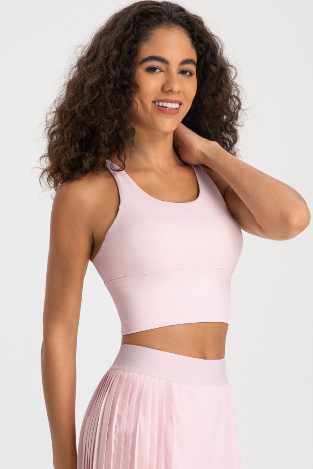NovaFlex Crisscross Back Sports Bra - Removable Padding