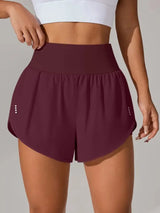 NexFit Pocketed High Waist Active Shorts - All Day Comfort