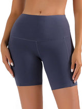 NovaFlex Performance Biker Shorts With Pockets - Phone Keys