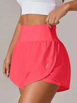 NexFit Pocketed High Waist Active Shorts - All Day Comfort