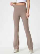 Millennia High Waist Active Pants - Nylon Spandex Comfort