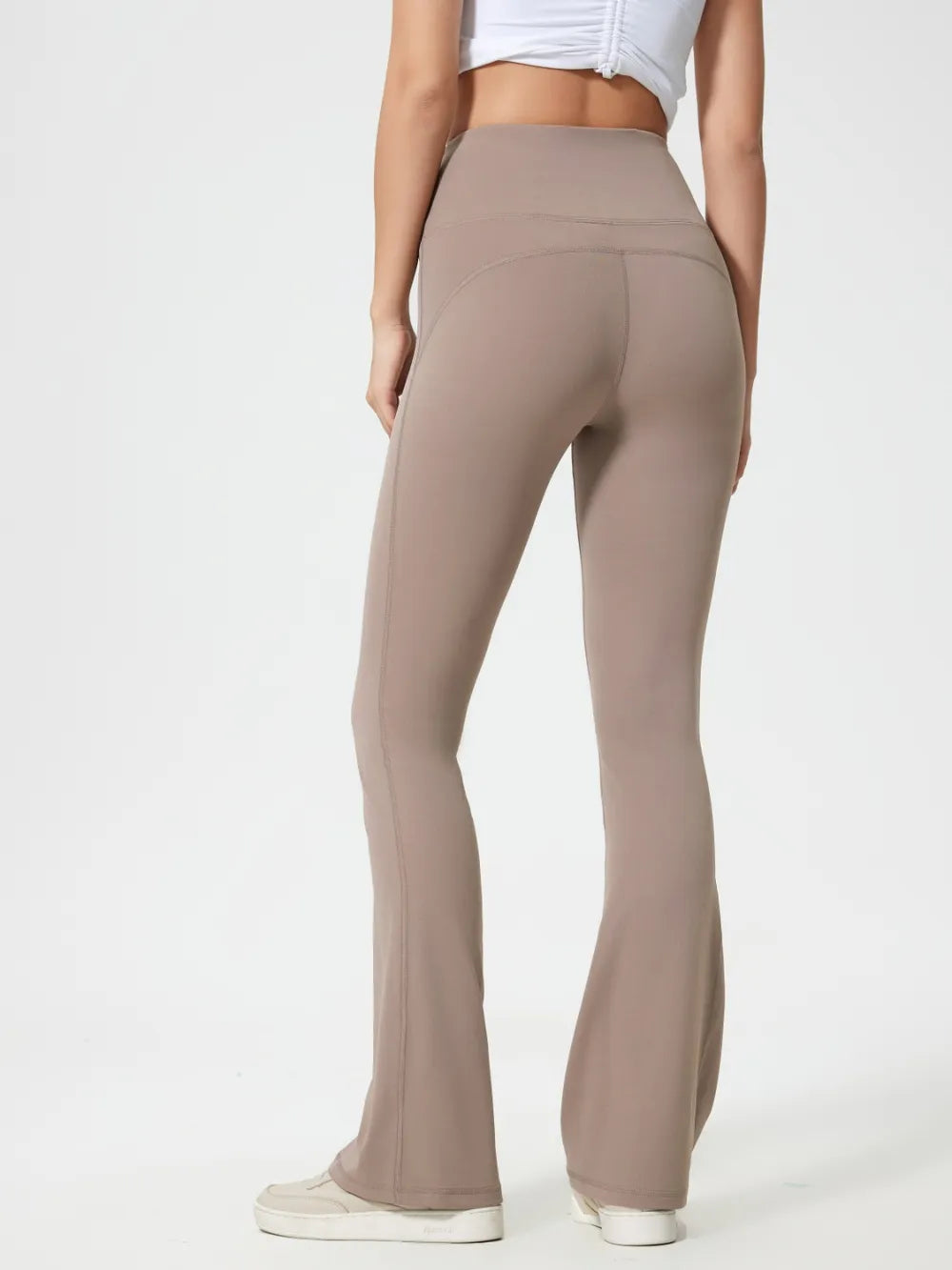 Millennia High Waist Active Pants - Nylon Spandex Comfort