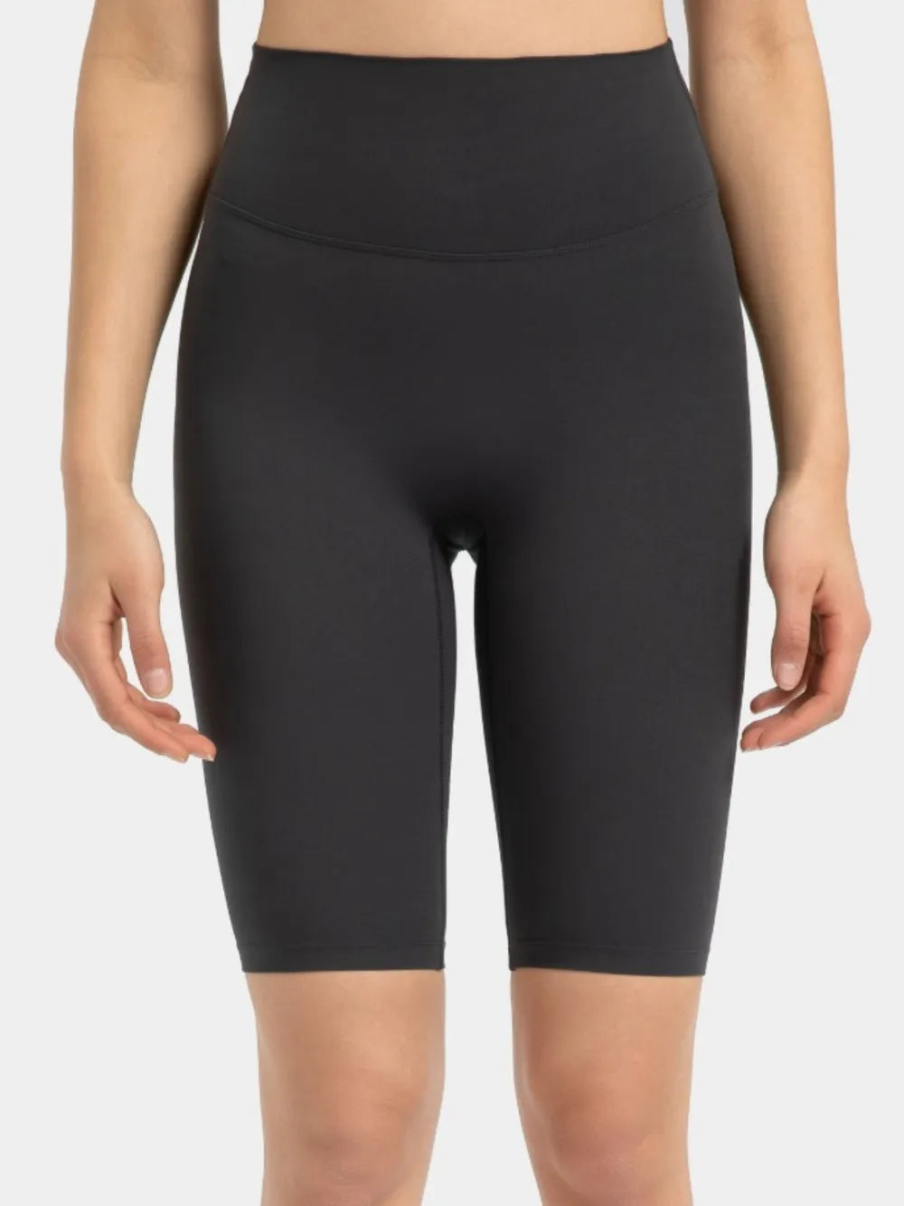 Millennia High Rise Wide Waistband Active Shorts - Secure