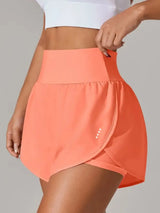 NexFit Pocketed High Waist Active Shorts - All Day Comfort