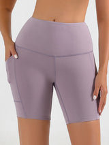 NovaFlex Performance Biker Shorts With Pockets - Phone Keys