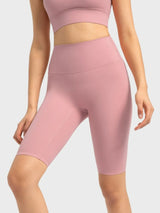 Millennia High Rise Wide Waistband Active Shorts - Secure