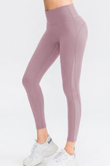 FlexZen Wide Waistband Slim Fit Long Pants - Yoga Comfort