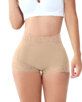 LaceLuxe Classic Lace Butt Lifter Shorts - Moderate Support