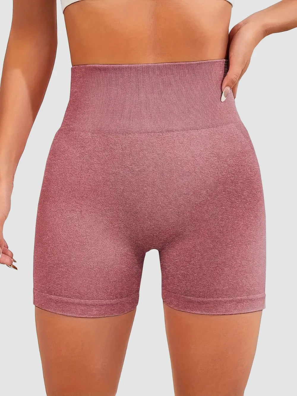 PulseFit High Waist Active Shorts Breathable MoistureWicking