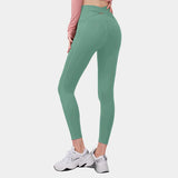 Yoga Pants For Women Elastic High Waist Cross Back Seamless Leggings Hip Lift Gym Tight Sportswear Fitness Sports Leggings