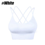 1PC Cotton Sports Bras Women Push Up Solid Sports Bra Jogging Gym Women Sports Bra Girl Underwear Fitness Running Yoga Sport Top