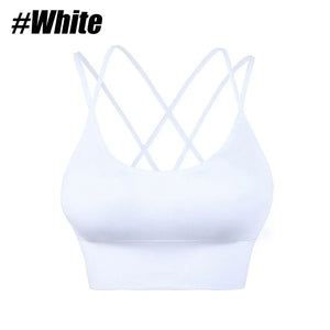1PC Cotton Sports Bras Women Push Up Solid Sports Bra Jogging Gym Women Sports Bra Girl Underwear Fitness Running Yoga Sport Top