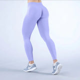 Impact Men's Seamless Yoga Legging Gym Workout Yoga Pants Low Ribbed Band Butt Lifting Women's Sports Fitness Trousers Tights