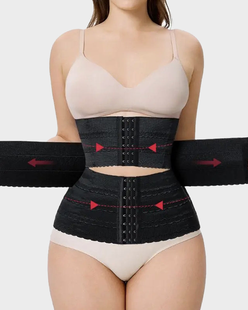 FlexiFit Segmented Waist Trainer Corset - Five Spiral Bones
