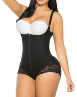 Fajas Colombianas Open Bust Bodysuit Tummy Control Shaper