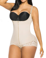 Fajas Colombianas Open Bust Bodysuit Tummy Control Shaper
