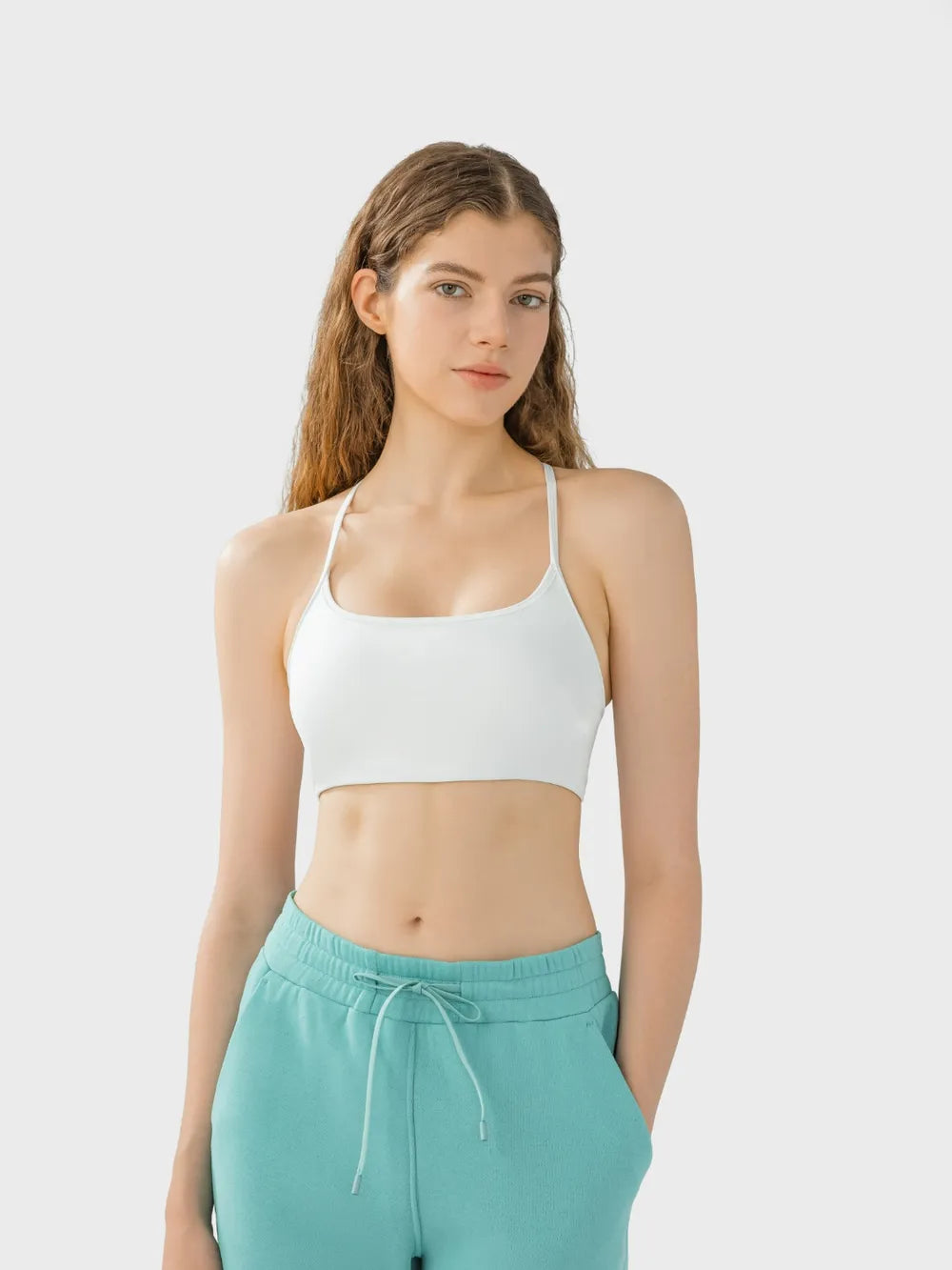 Millennia Crisscross Back Cami - Detachable Chest Pads