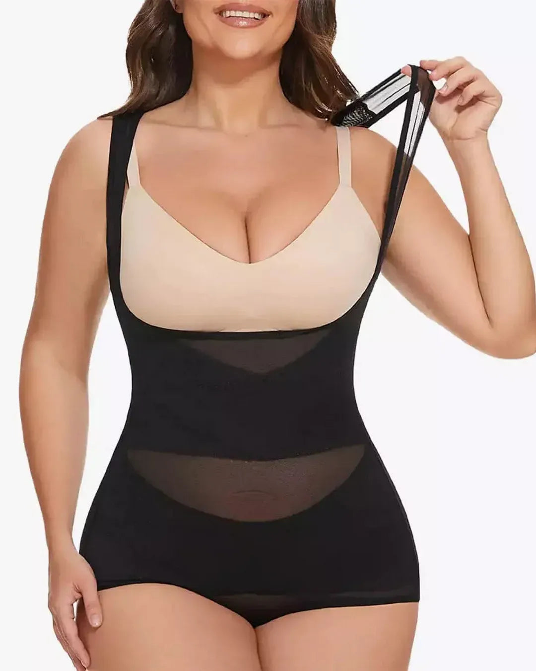 ContourFlex Mesh Tummy Tuck Shapewear U Shape Push Up