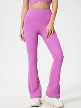 Millennia High Waist Active Pants - Nylon Spandex Comfort