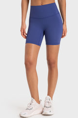 FlexLab High Waist Performance Biker Shorts - Sculpted Fit