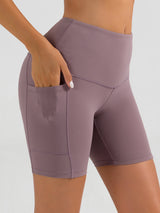 NovaFlex Performance Biker Shorts With Pockets - Phone Keys