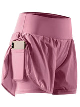 Chic Comfort Pocketed High Waist Active Shorts - Easy Wear