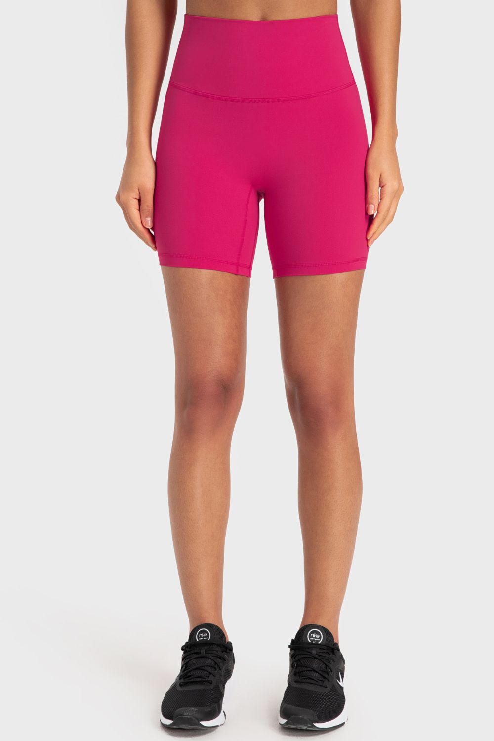 FlexLab High Waist Performance Biker Shorts - Sculpted Fit