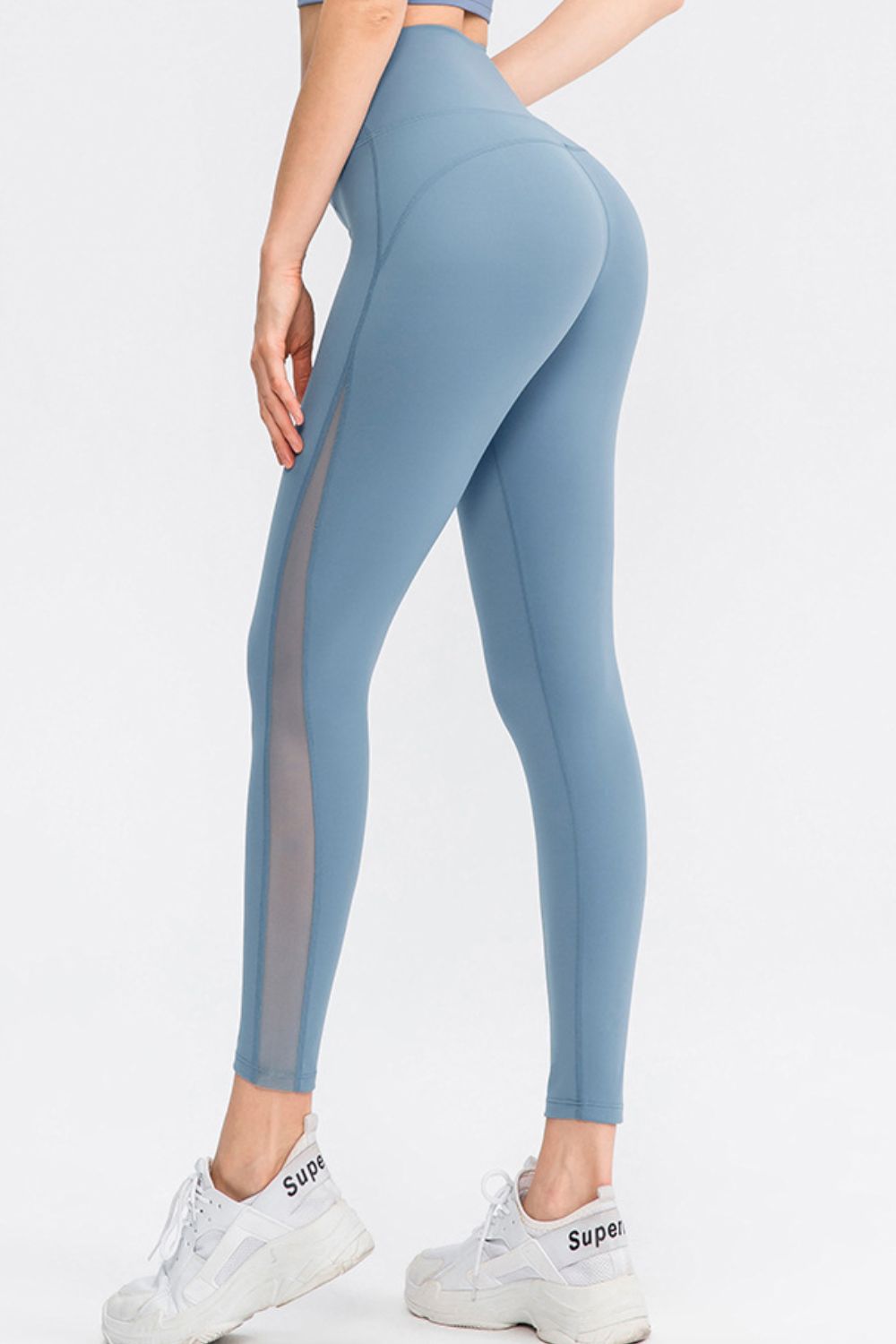 FlexZen Wide Waistband Slim Fit Long Pants - Yoga Comfort