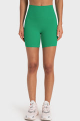 FlexLab High Waist Performance Biker Shorts - Sculpted Fit
