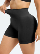 YWXY High Waist Active Shorts - Highly Stretchy Comfort