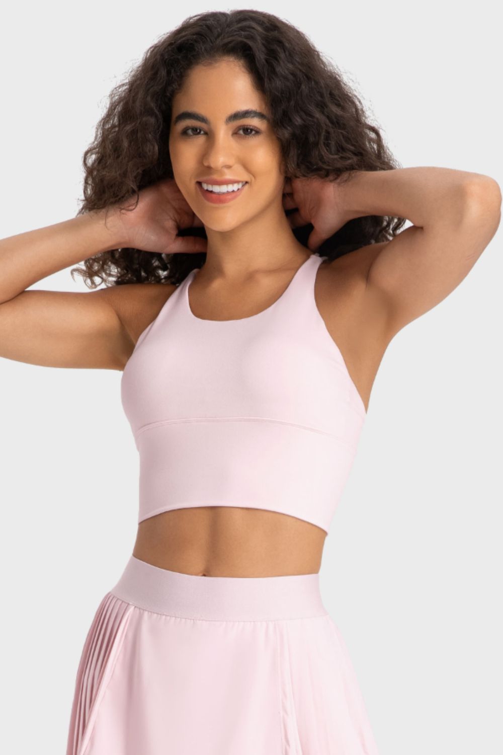 NovaFlex Crisscross Back Sports Bra - Removable Padding