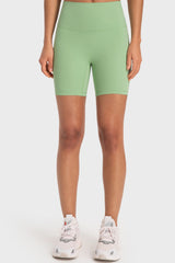 FlexLab High Waist Performance Biker Shorts - Sculpted Fit