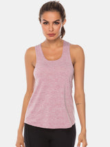 FlexFlow Scoop Neck Wide Strap Tank Top - Breathable Fit