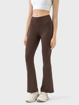Millennia High Waist Active Pants - Nylon Spandex Comfort