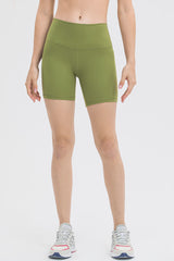 AgeFit High Waist Training Shorts - Flattering Fit