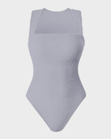 Slimline Sleeveless Tummy Control Tank Bodysuit - Sleek Fit