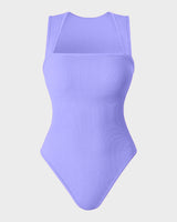 Slimline Sleeveless Tummy Control Tank Bodysuit - Sleek Fit