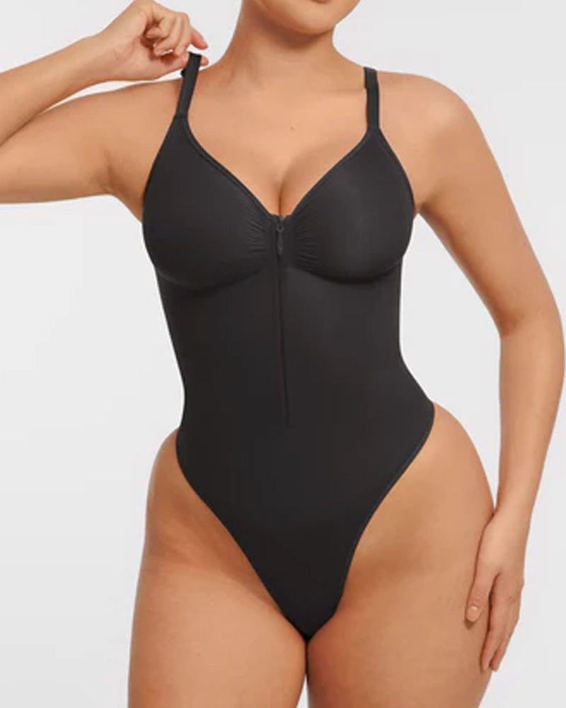 CloudLuxe Seamless Bust Jumpsuit Bodysuit - All Day Comfort