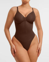 CloudLuxe Seamless Bust Jumpsuit Bodysuit - All Day Comfort