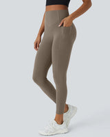 🔥Flash Sale🔥 High Waisted Butt Lifting Tummy Control Side Pocket Shaping Training Leggings